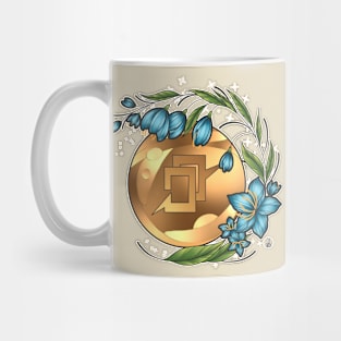 Astrologian from FF14 Job Crystal with Flowers Mug